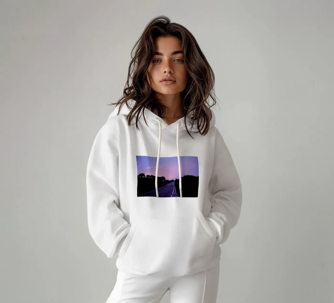 Sunset hoodie van NET Talents GmbH