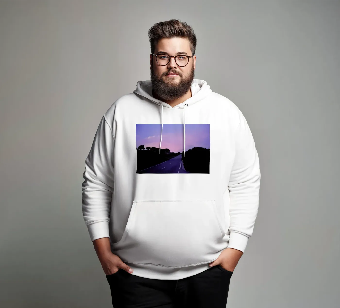 Sunset hoodie van NET Talents GmbH