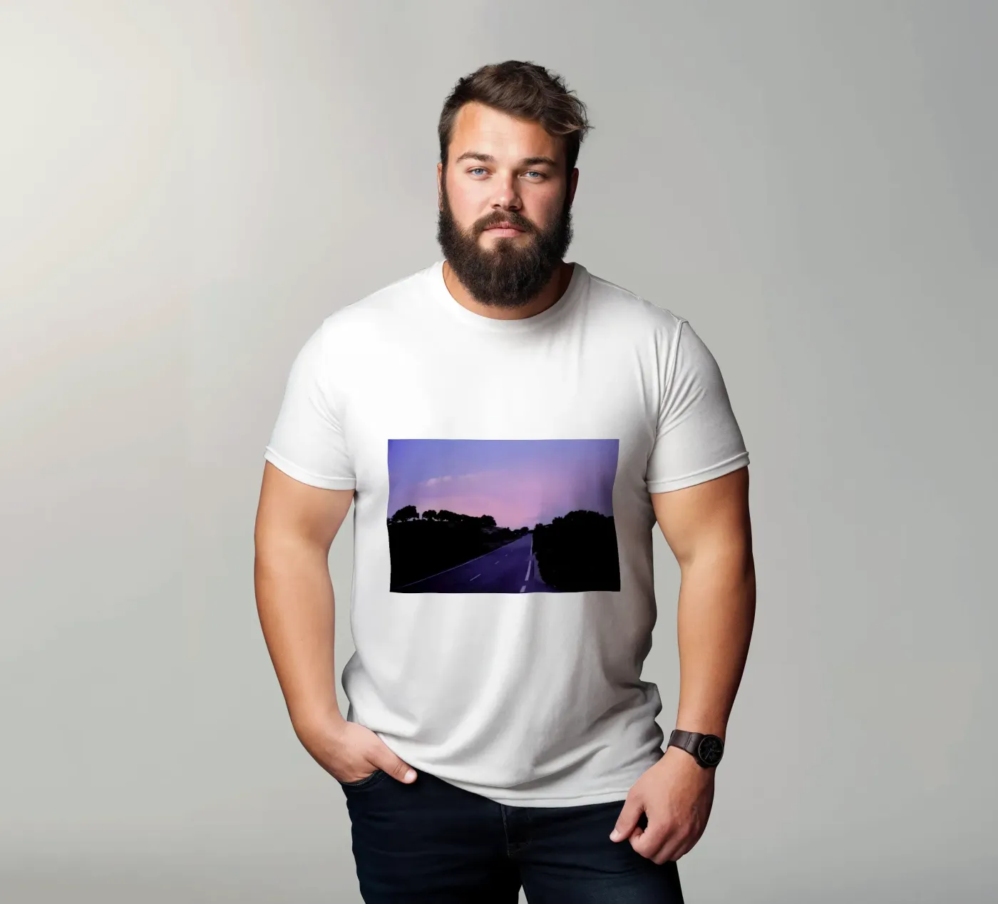 Sunset t-shirt da NET Talents GmbH