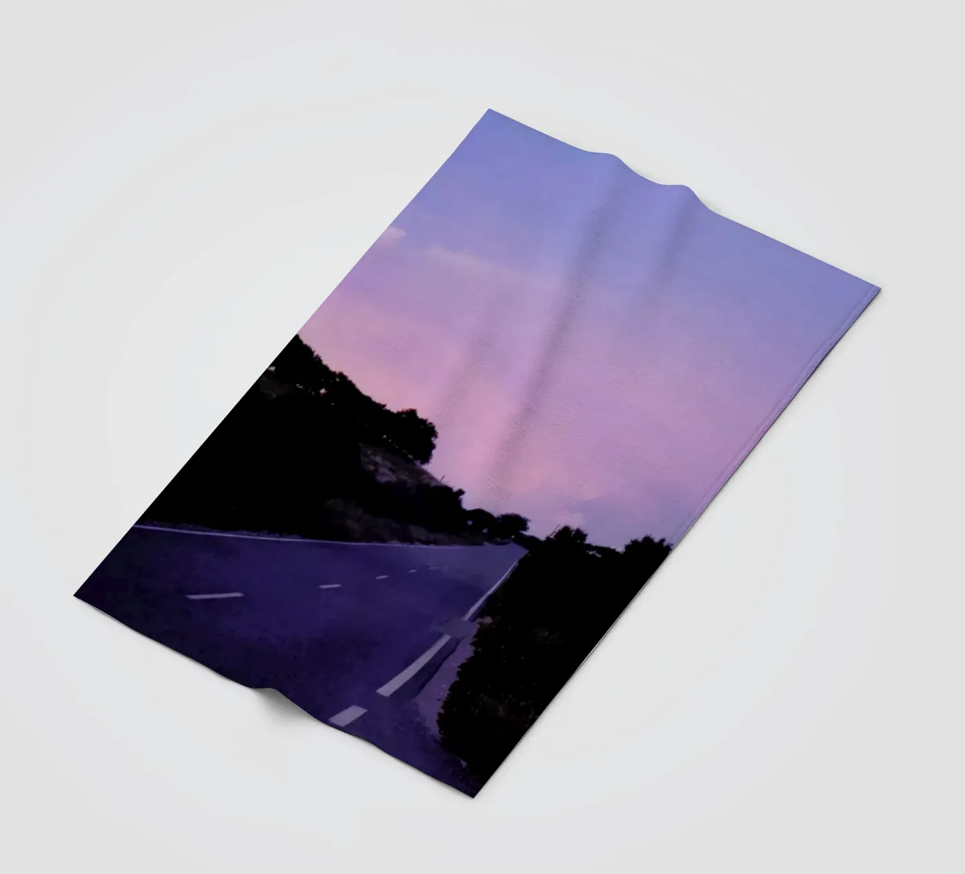 Sunset fleece blanket by NET Talents GmbH