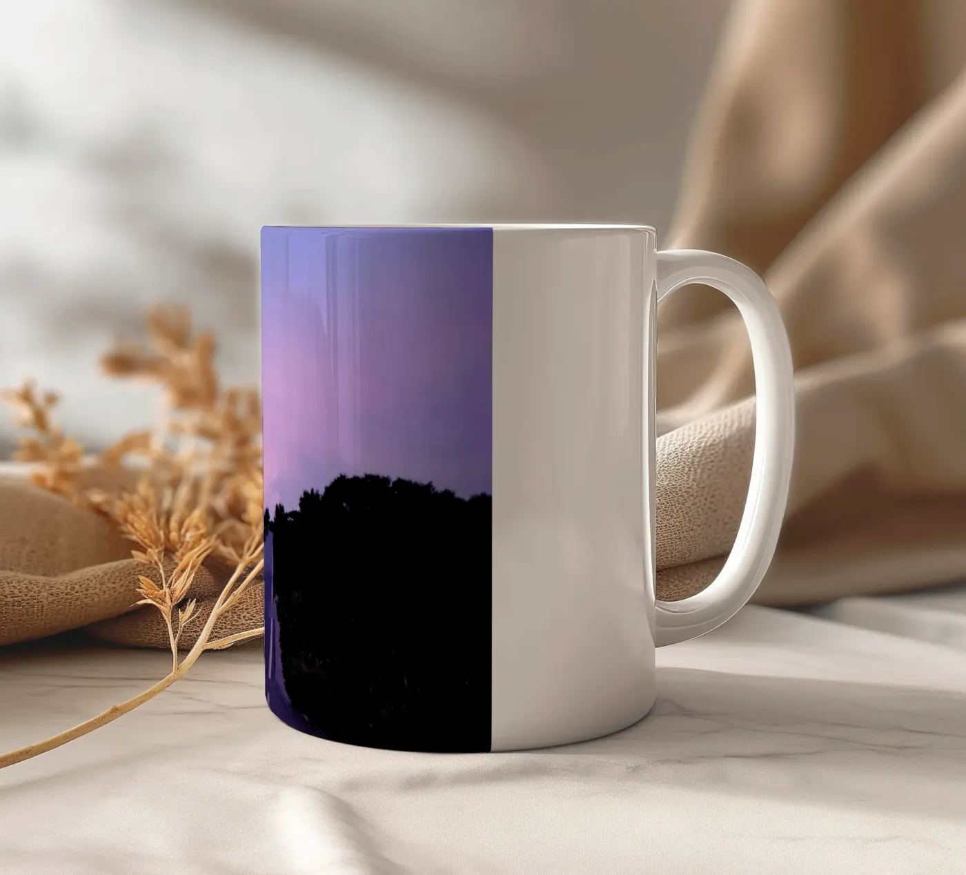 Sunset ceramic mug by NET Talents GmbH