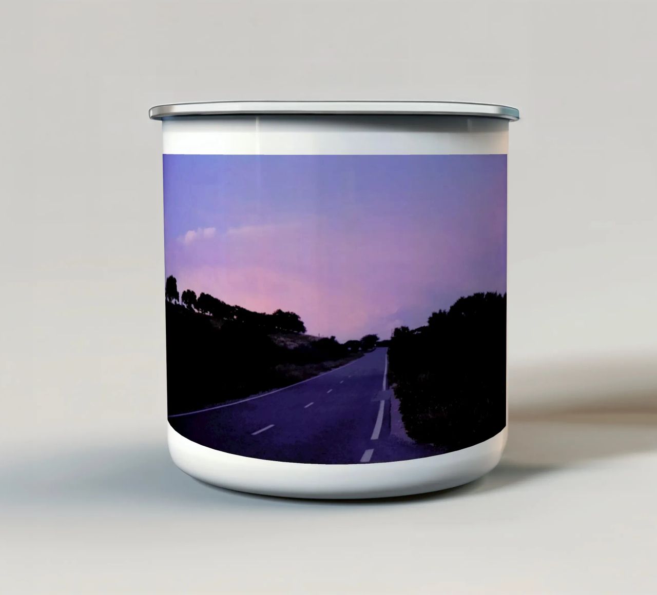 Sunset tazza in smalto da NET Talents GmbH