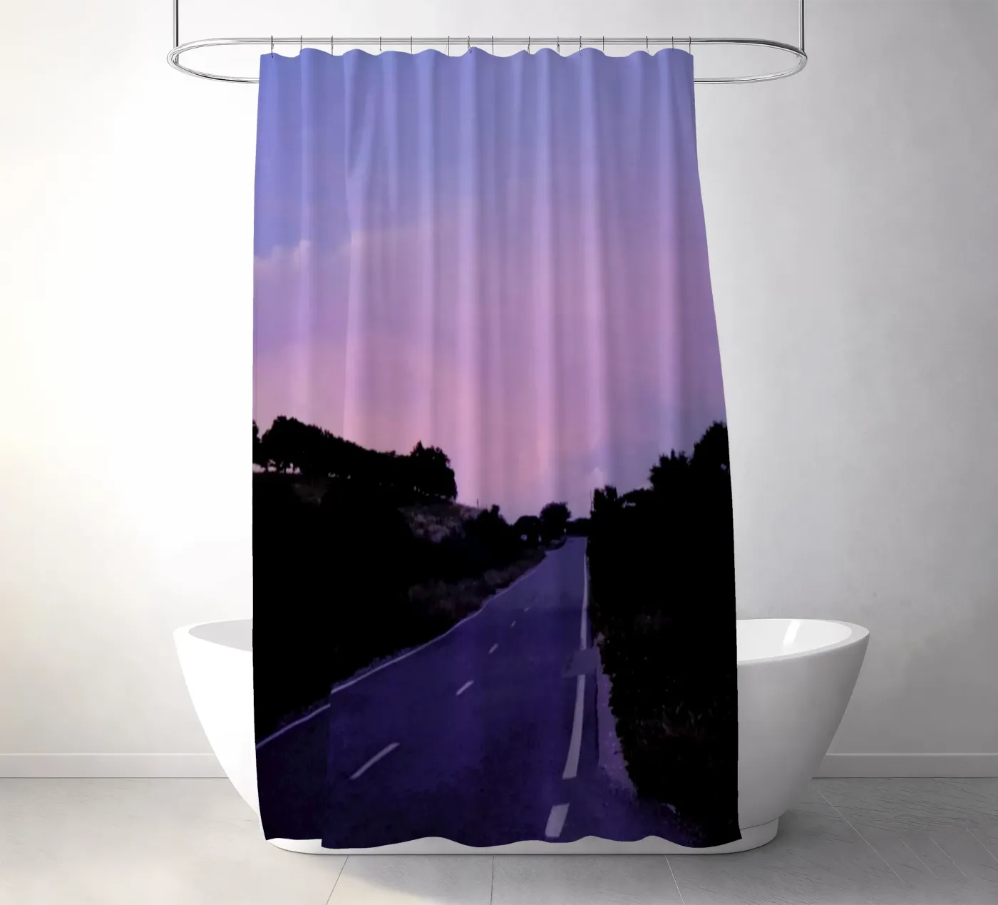 Sunset Duschvorhang von NET Talents GmbH