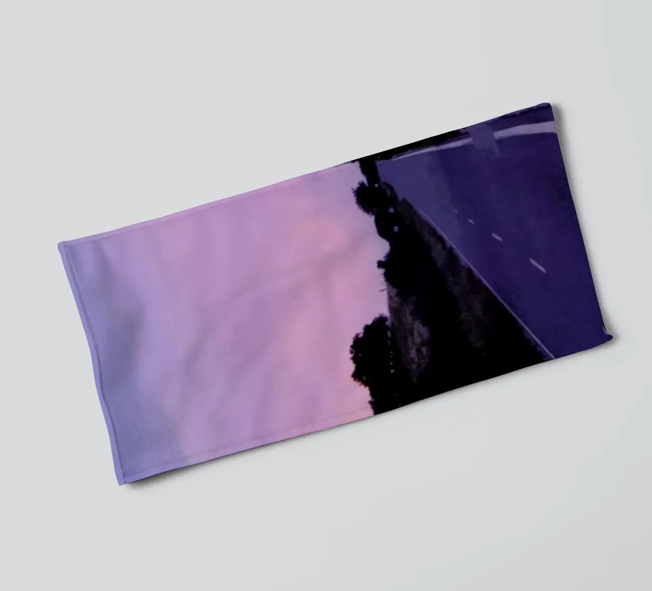 Sunset badhanddoek van NET Talents GmbH