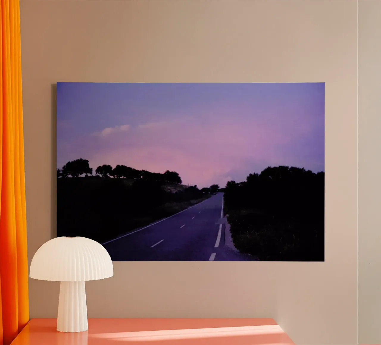 Sunset canvas by NET Talents GmbH