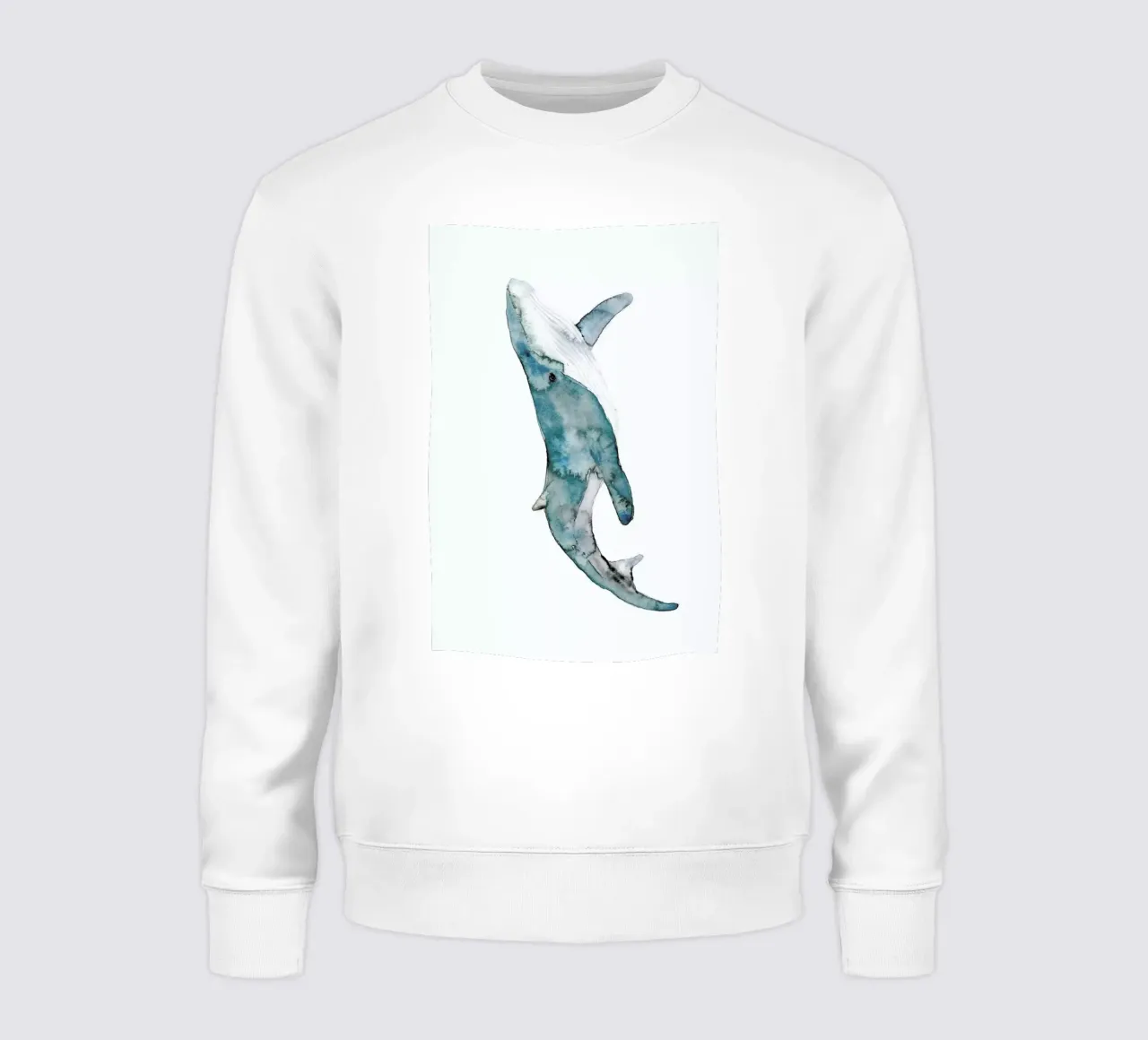 Whale felpa da Larissa van der Laan