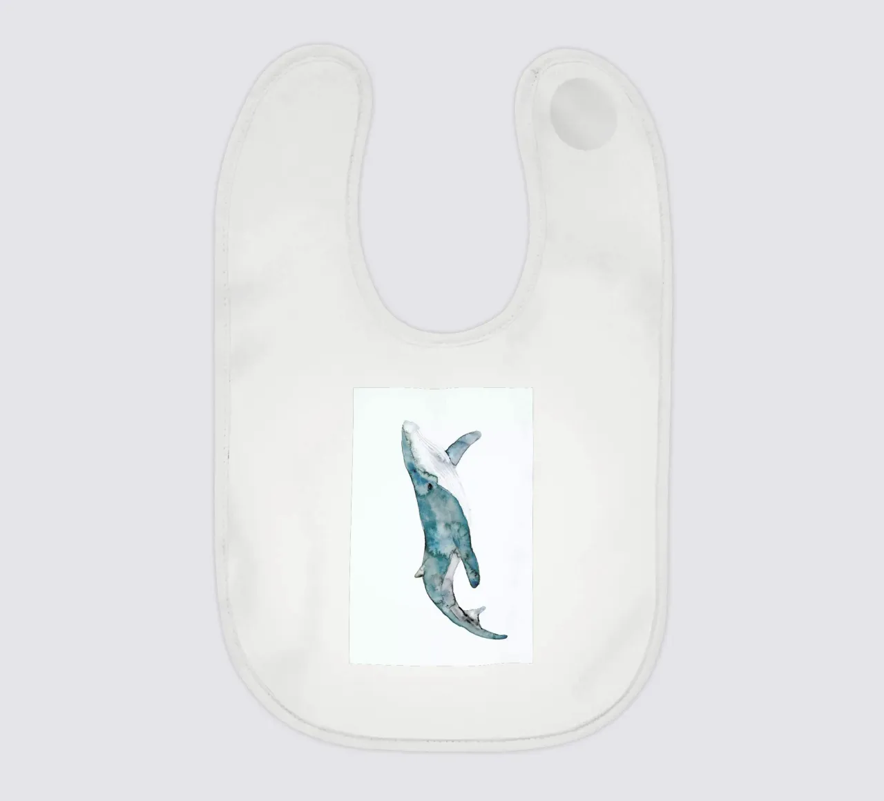 Whale bavaglino da Larissa van der Laan