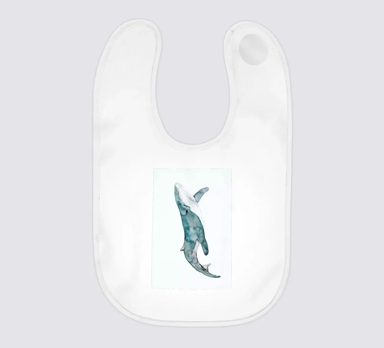 Whale bavaglino da Larissa van der Laan