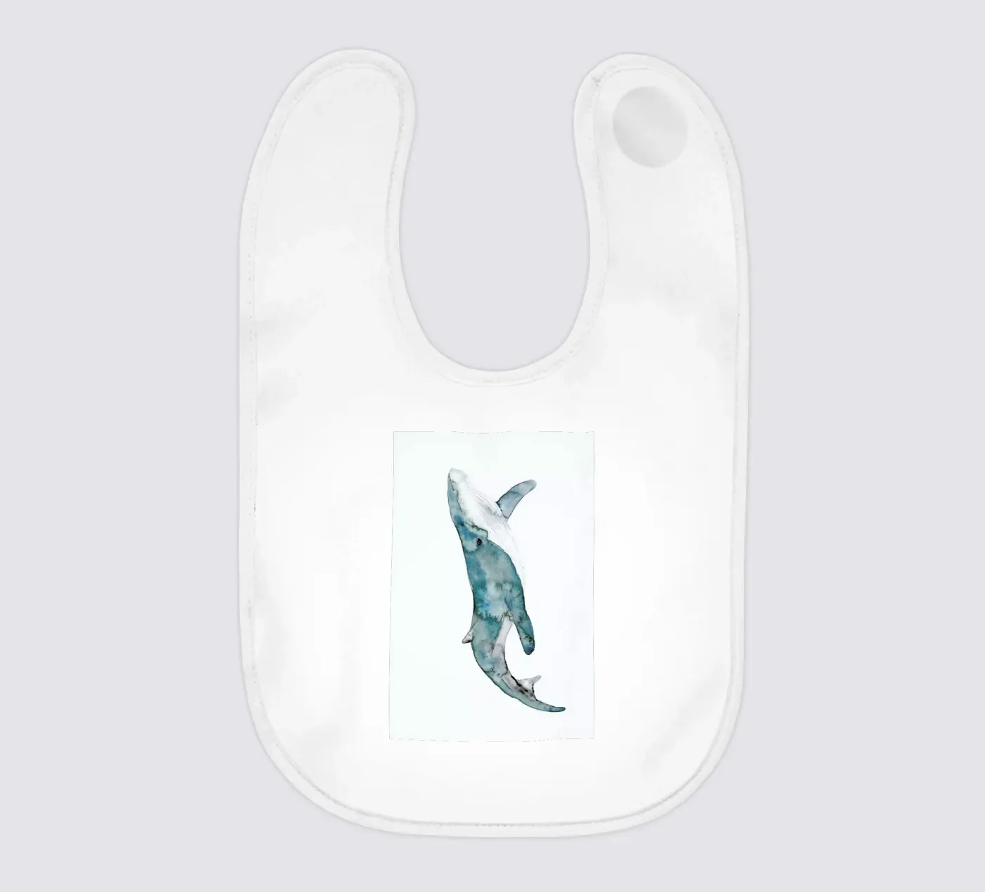 Whale bavaglino da Larissa van der Laan