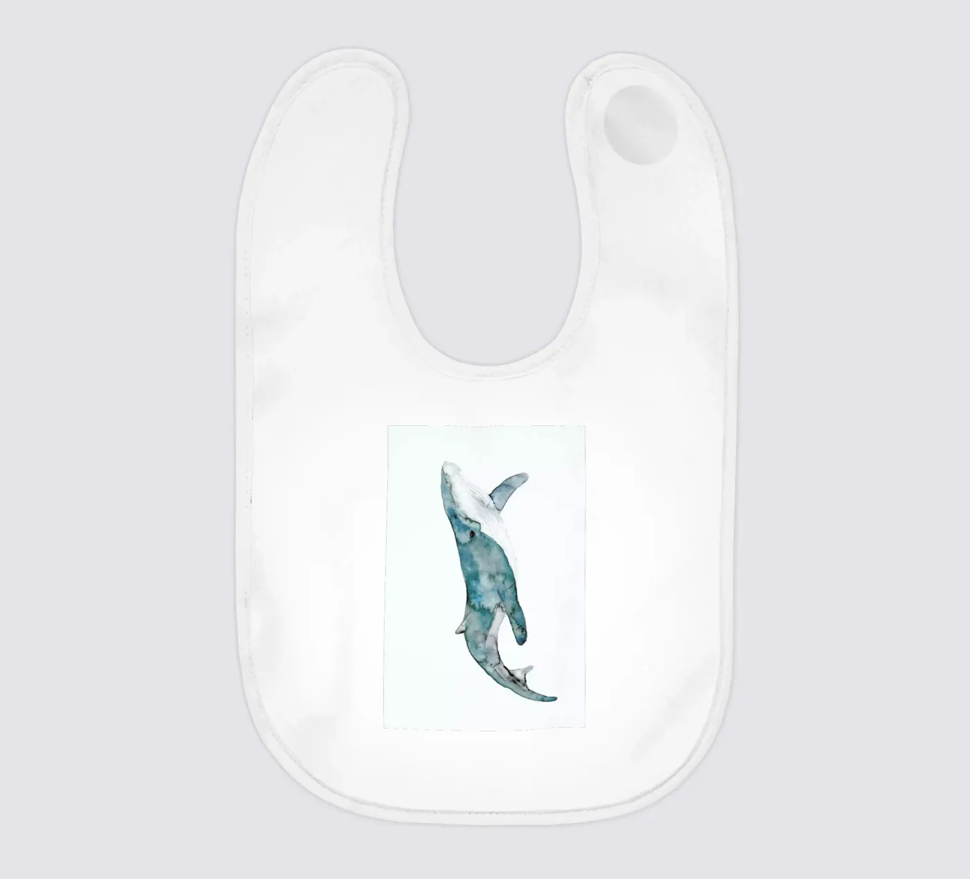 Whale bavaglino da Larissa van der Laan