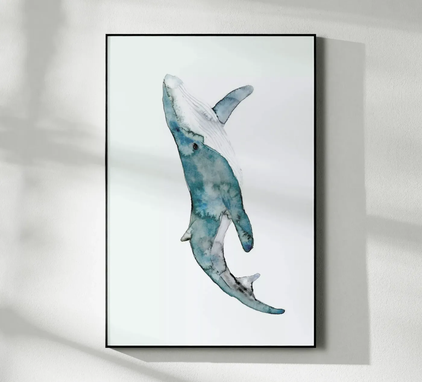 Whale plexiglass da Larissa van der Laan