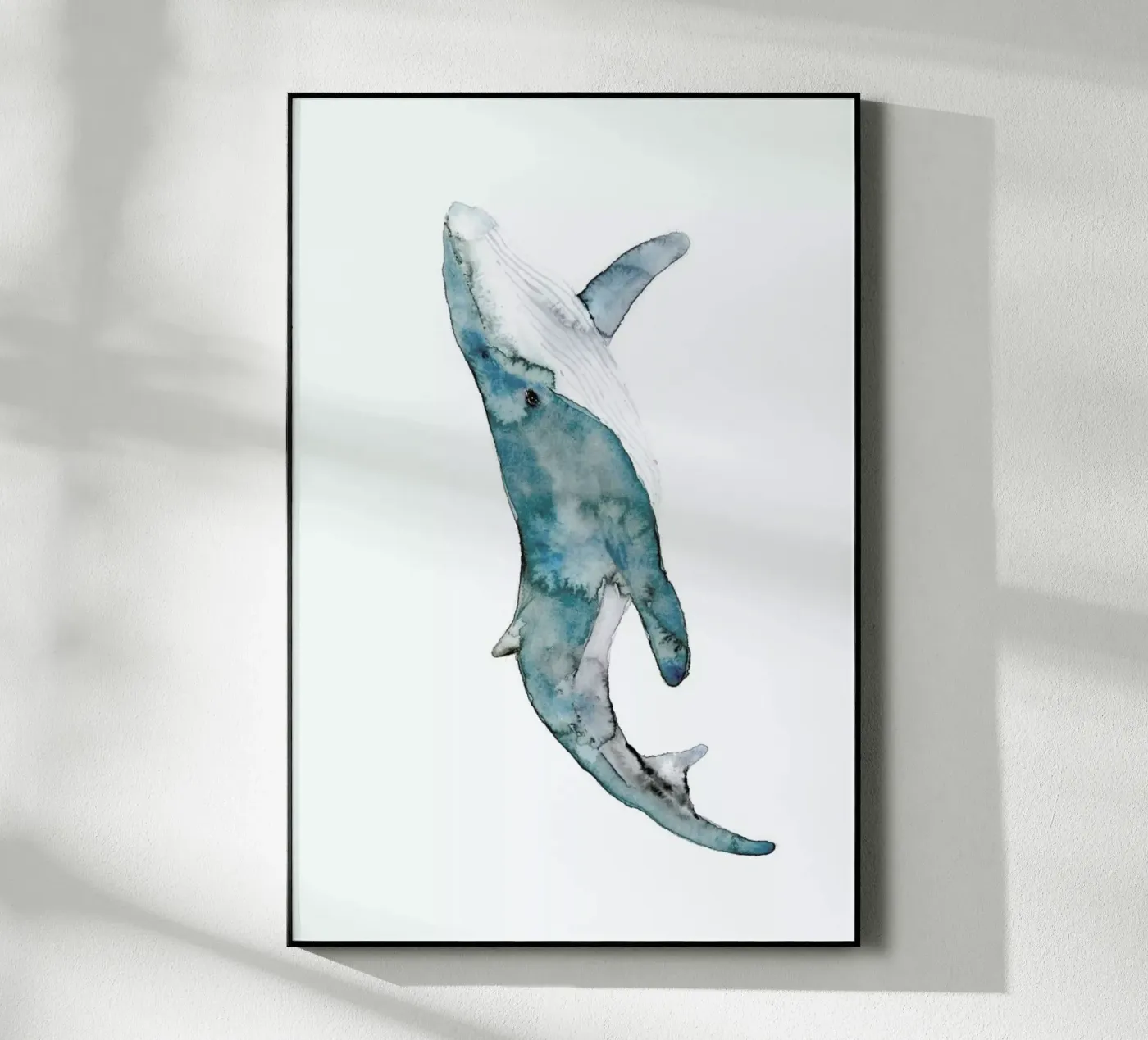 Whale plexiglas de Larissa van der Laan