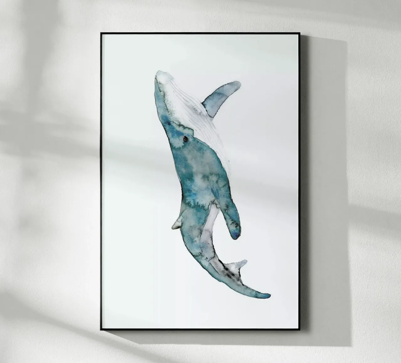 Whale plexiglass da Larissa van der Laan