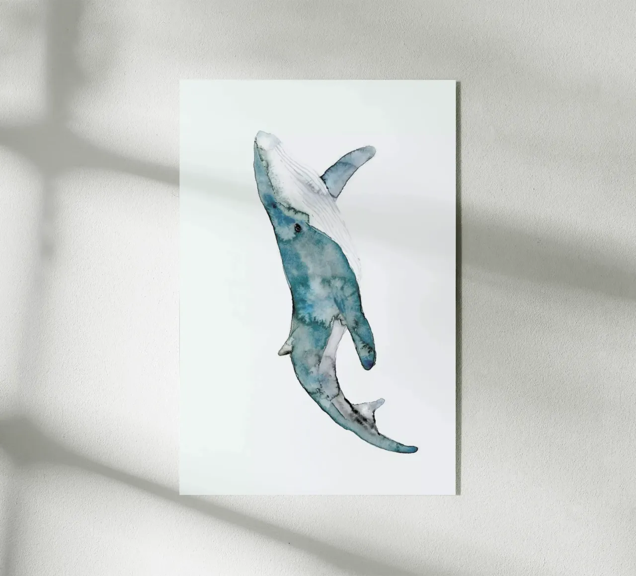 Whale plexiglass da Larissa van der Laan