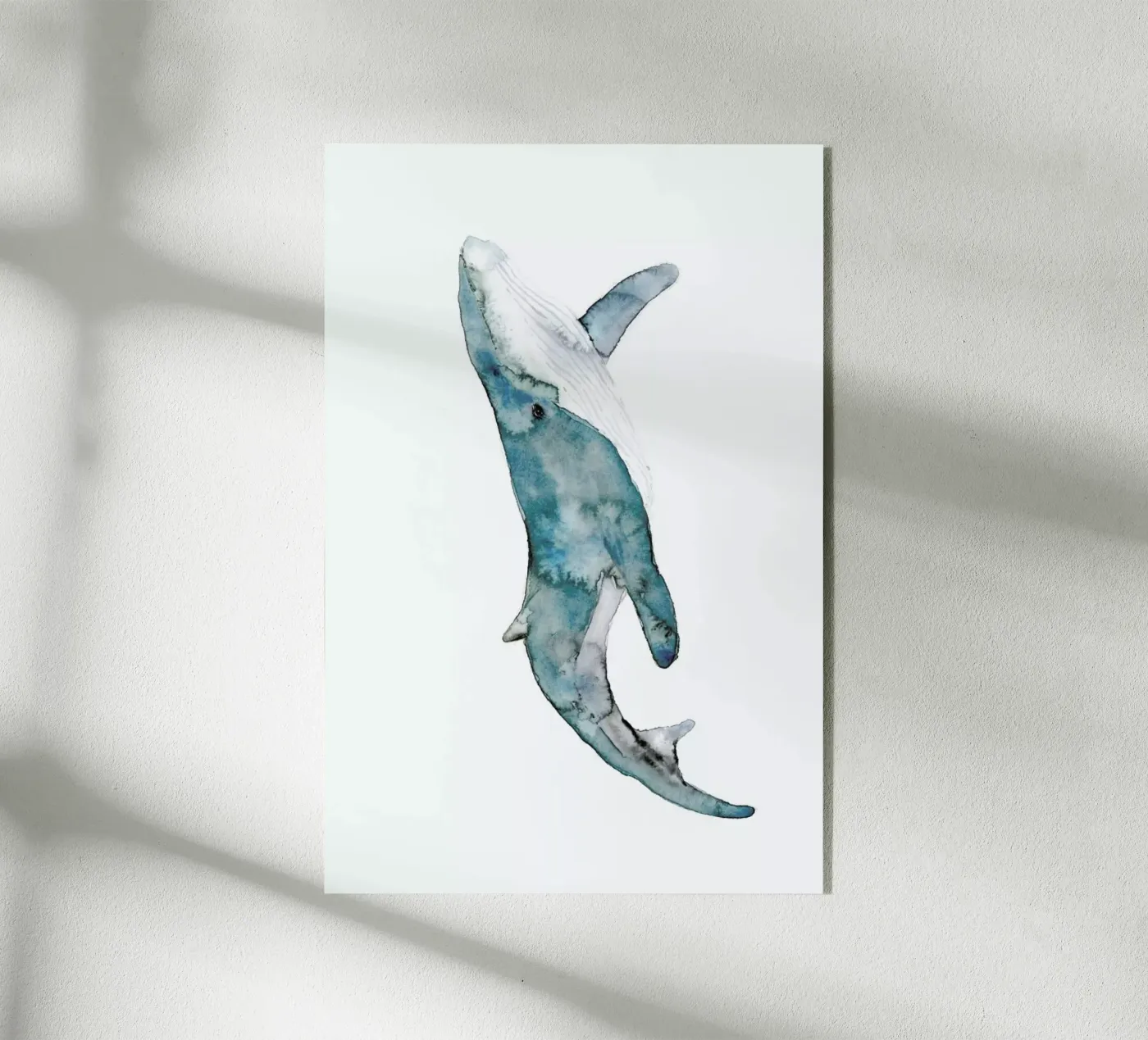 Whale plexiglas de Larissa van der Laan