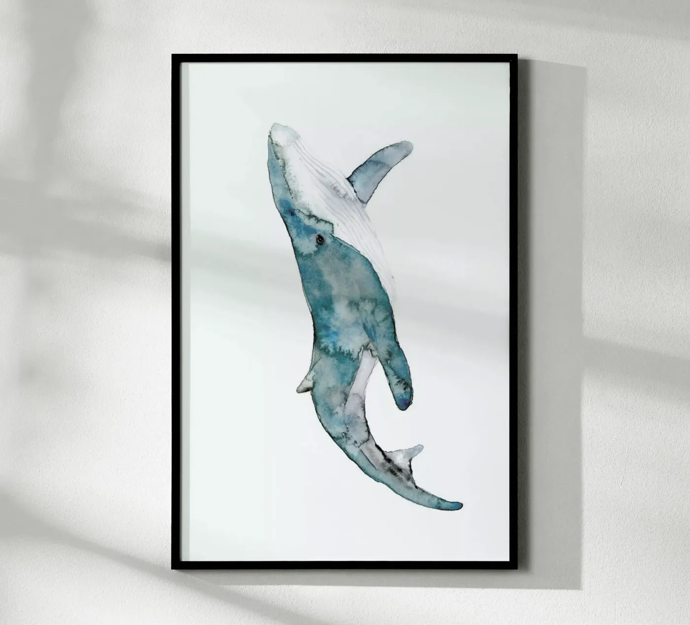 Whale poster da Larissa van der Laan