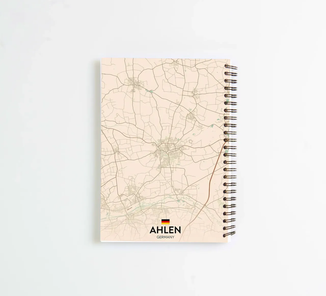 Ahlen DE spiral notebook by Jacob W MICKELSON