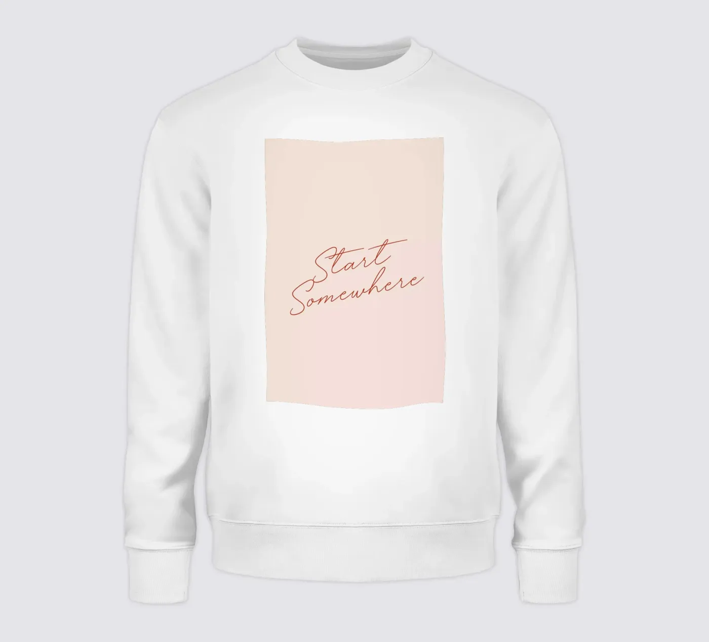 Start Somewhere felpa da daylight design studio