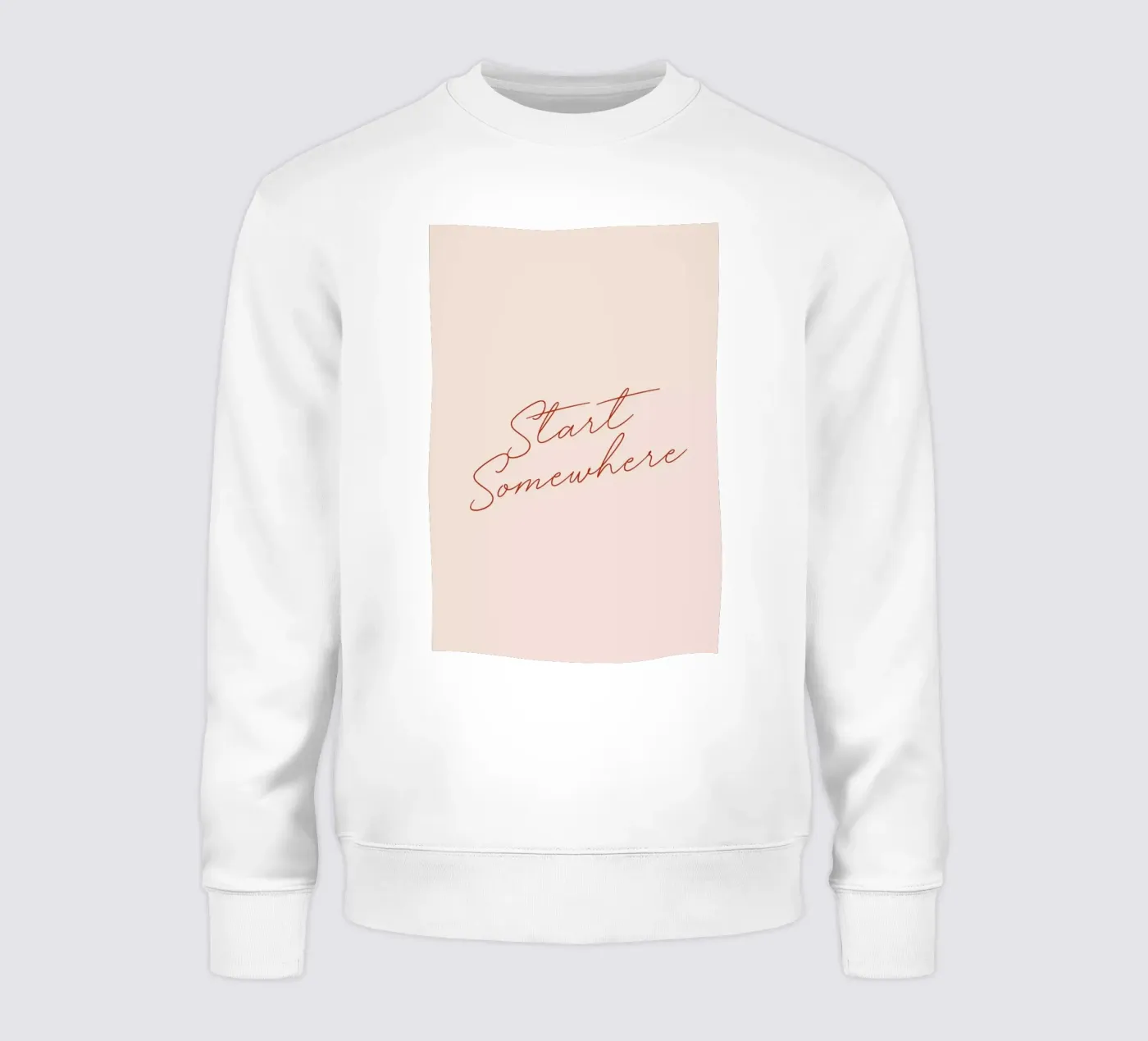 Start Somewhere felpa da daylight design studio