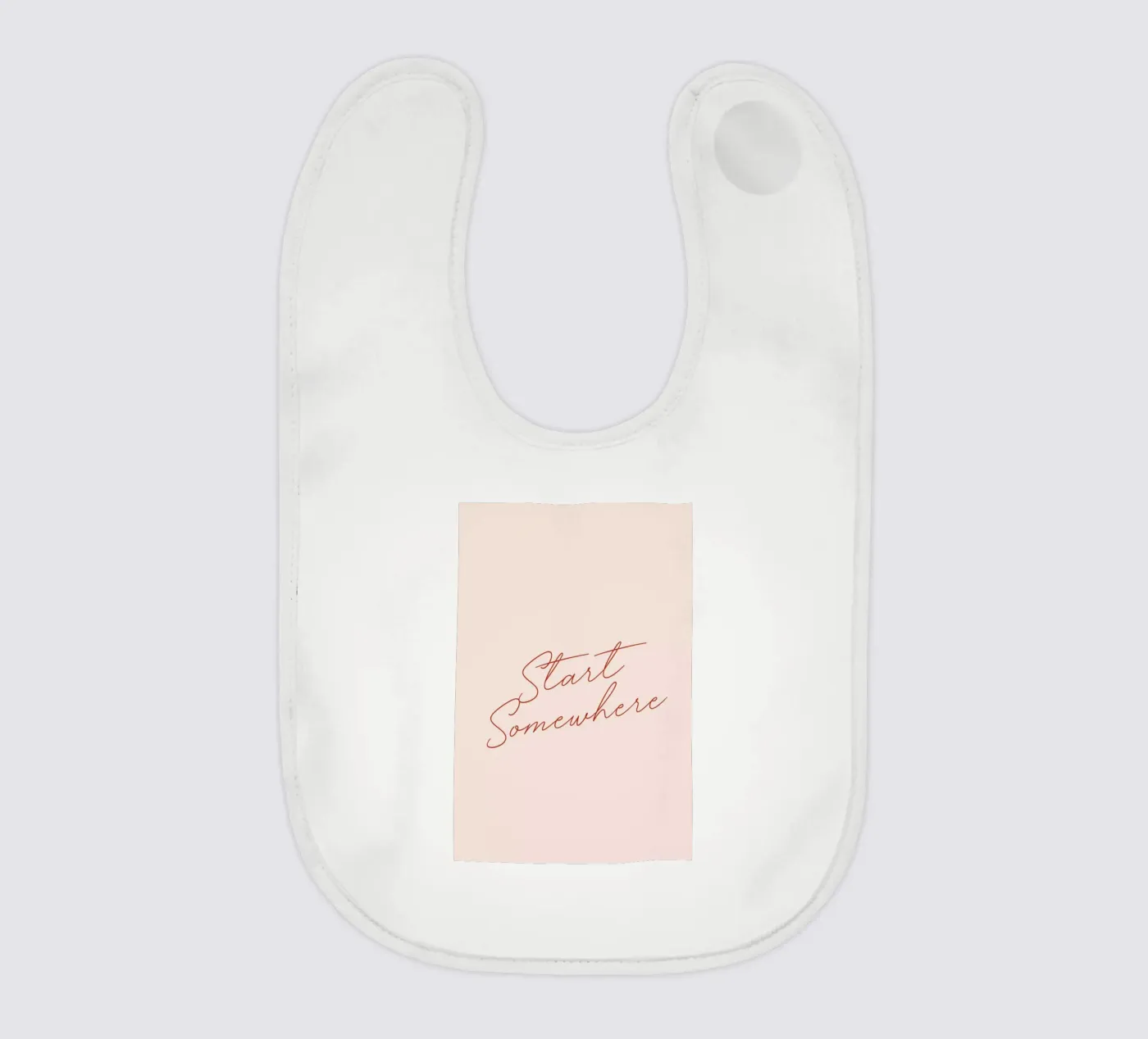 Start Somewhere Babylätzchen von daylight design studio