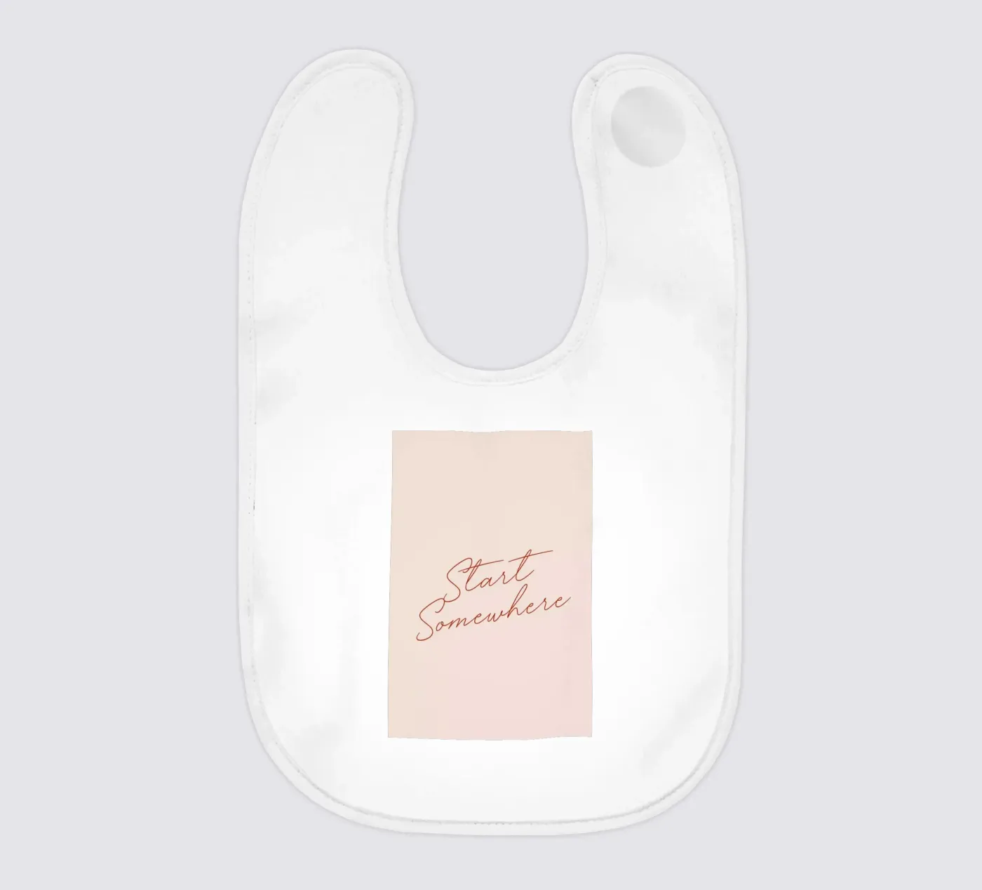 Start Somewhere Babylätzchen von daylight design studio
