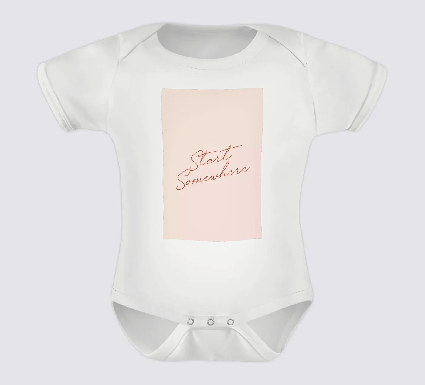 Start Somewhere body bébé de daylight design studio