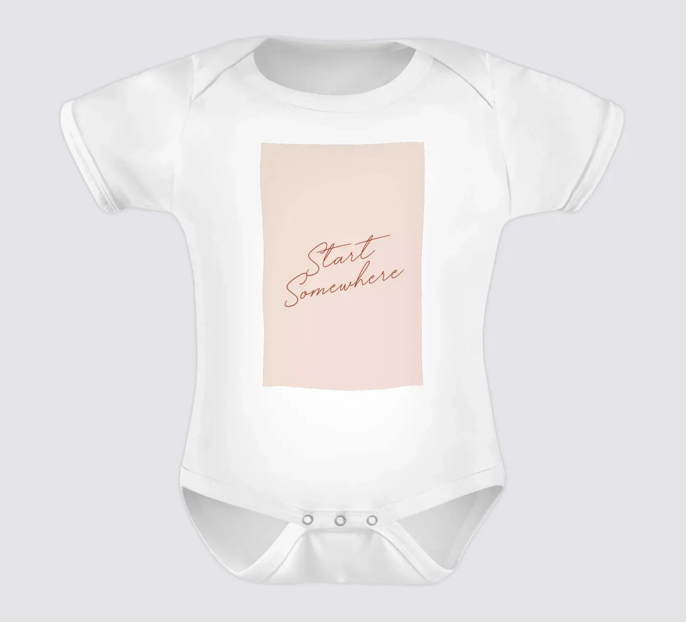 Start Somewhere body bébé de daylight design studio