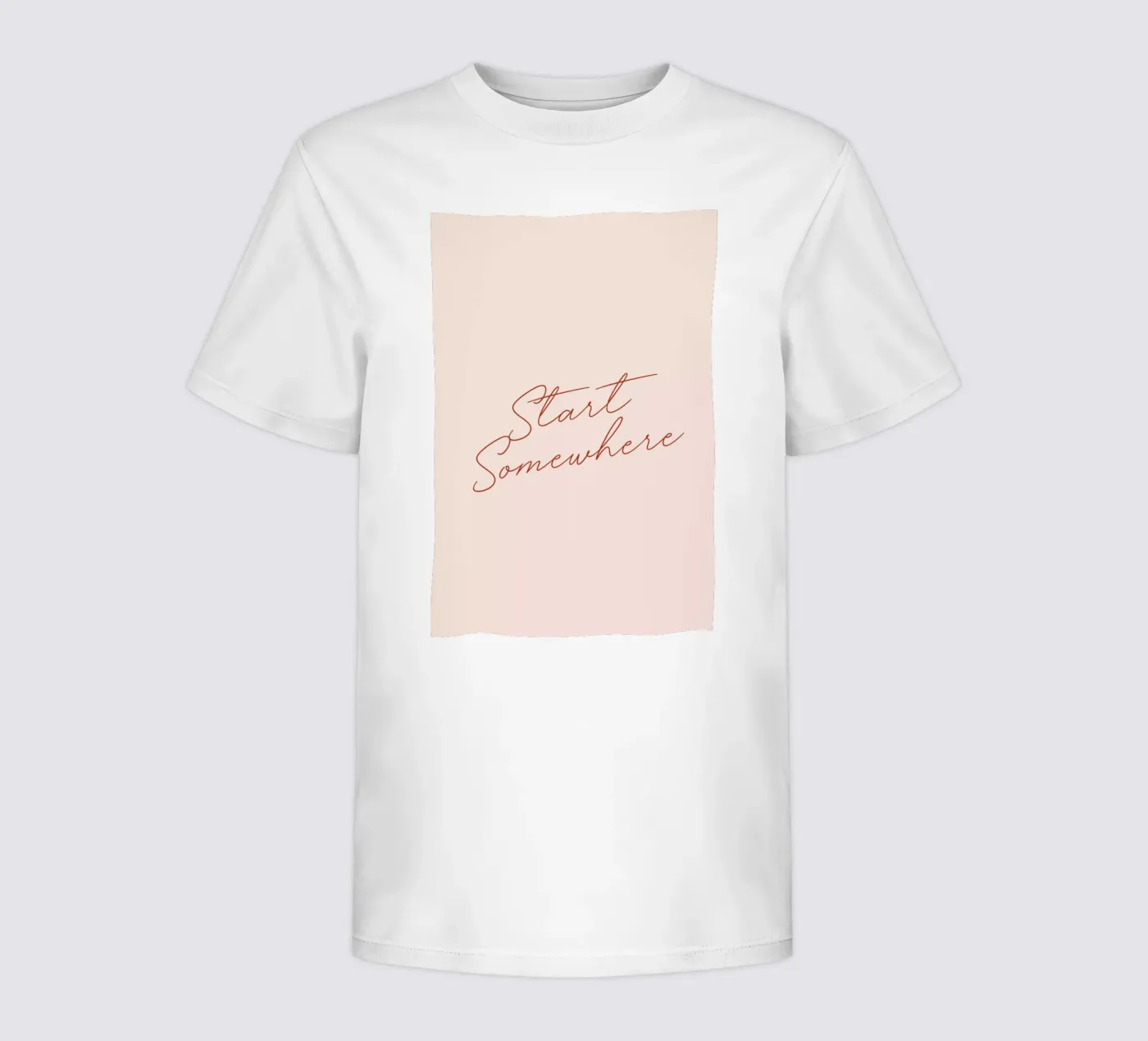 Start Somewhere t-shirt bambini da daylight design studio