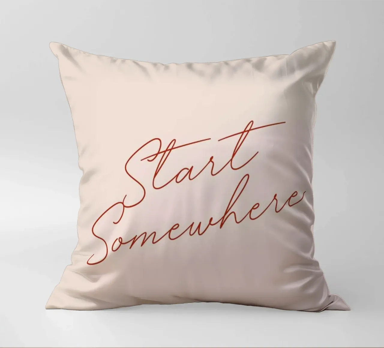 Start Somewhere cuscino da daylight design studio