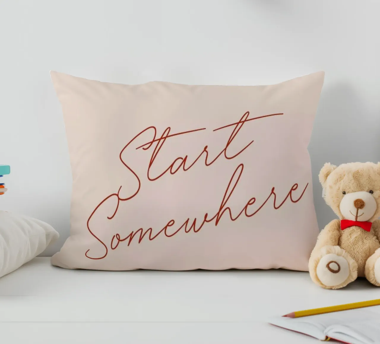 Start Somewhere cuscino da daylight design studio