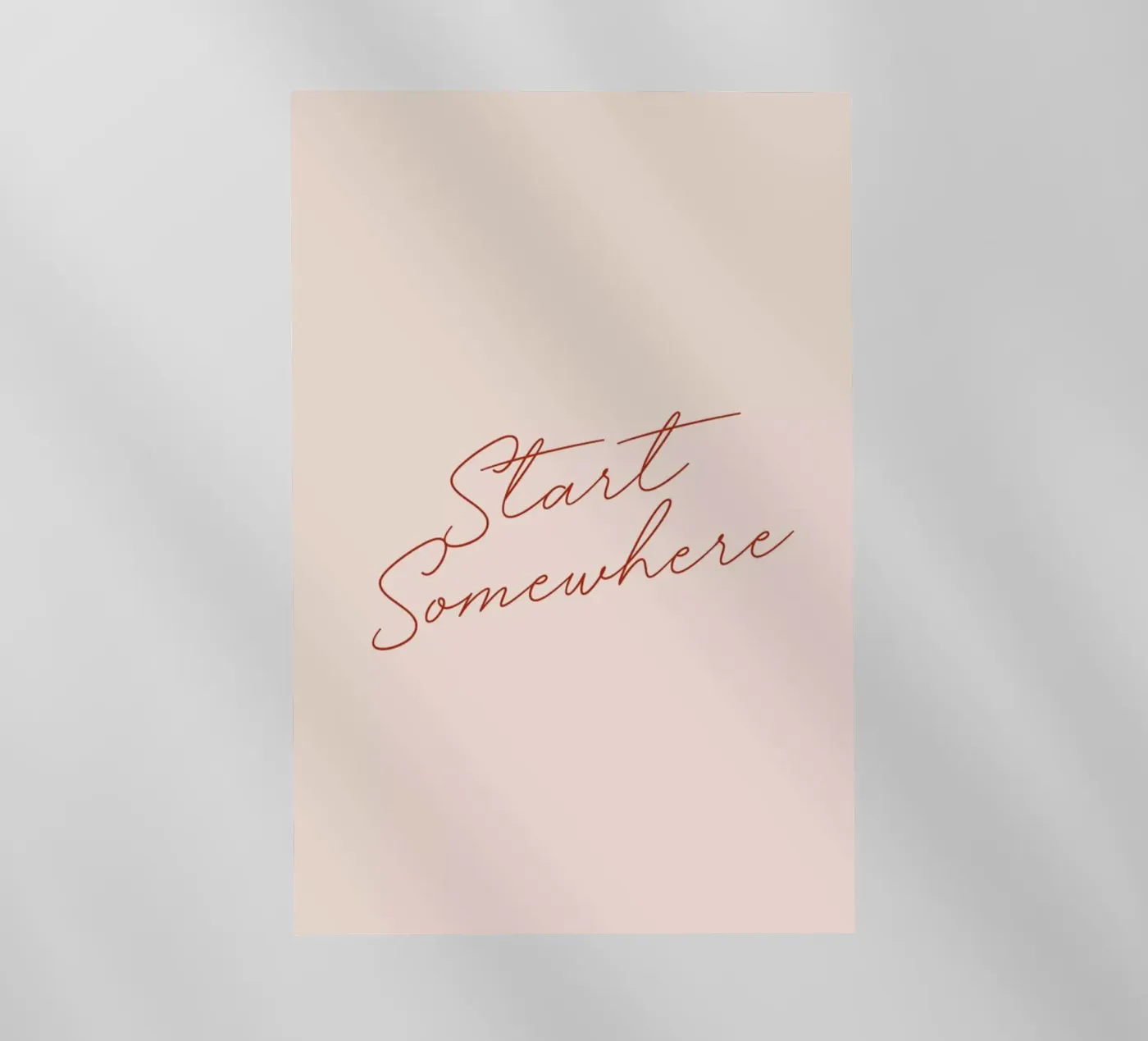 Start Somewhere pellicola backlit da daylight design studio