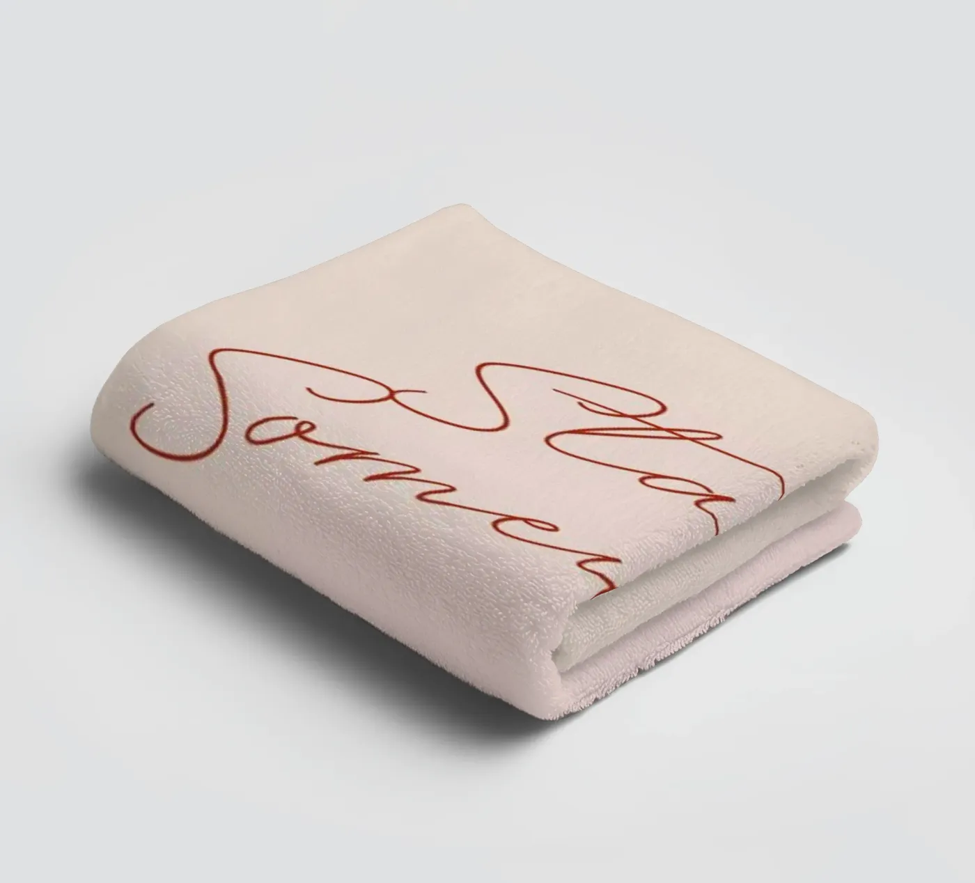 Start Somewhere towel by daylight design studio
