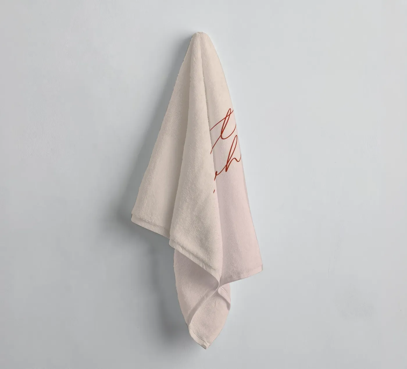 Start Somewhere towel by daylight design studio