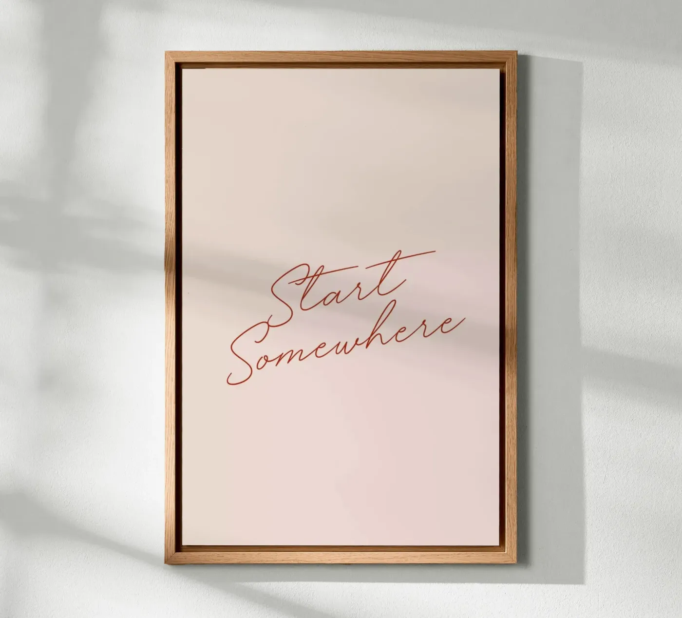 Start Somewhere alluminio dibond da daylight design studio