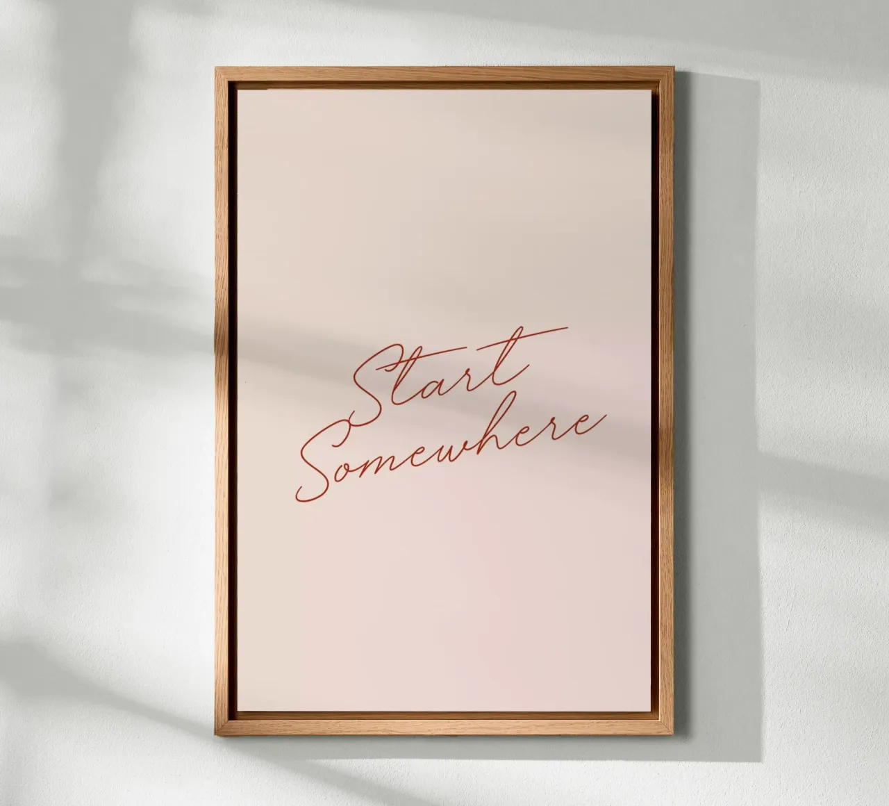 Start Somewhere tela da daylight design studio