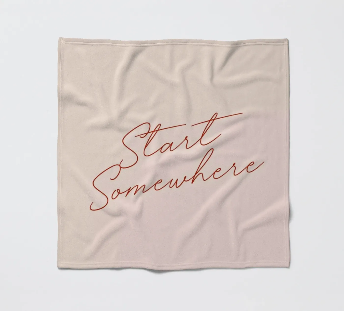 Start Somewhere coperta in pile da daylight design studio