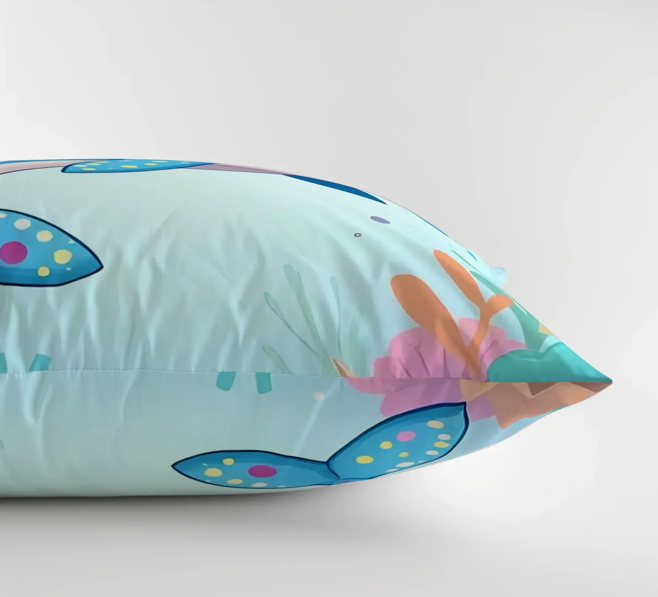 Delphin_3 cuscino da Tierisch bunt by LK