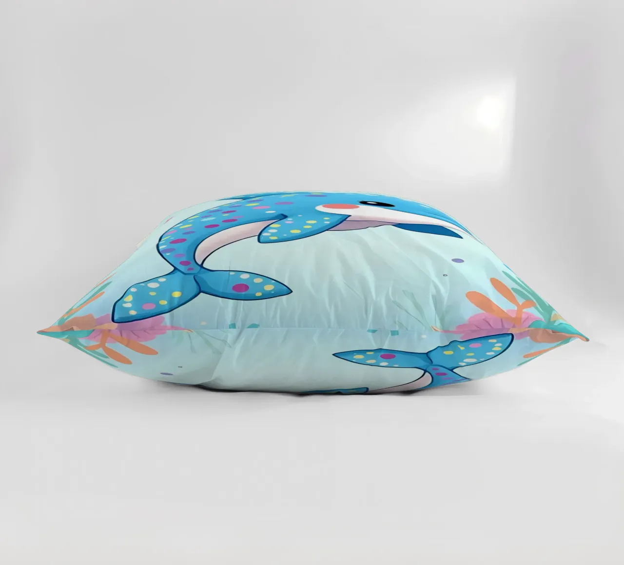 Delphin_3 cuscino da Tierisch bunt by LK