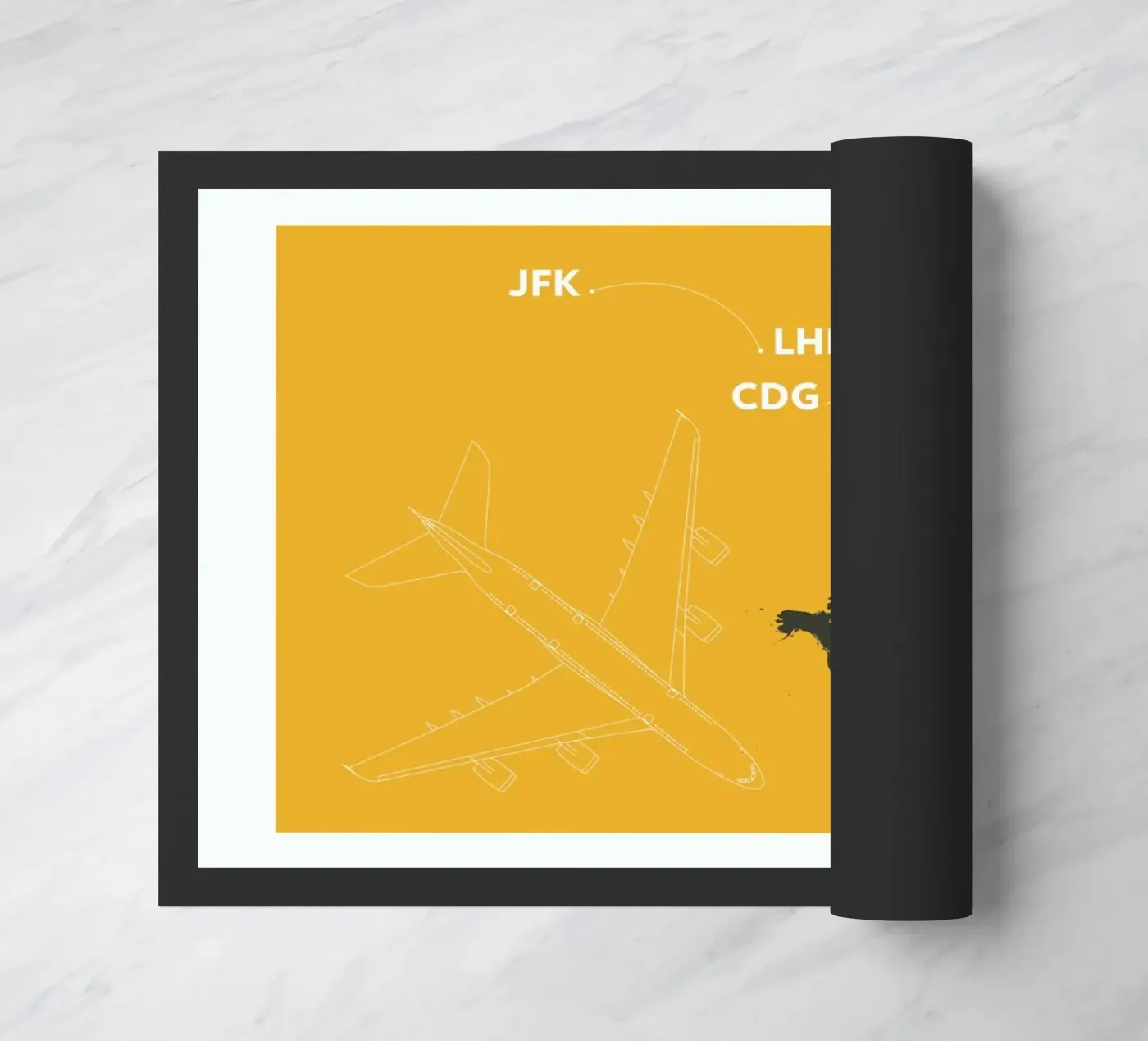 Landing deurmat van Marc Schulthess