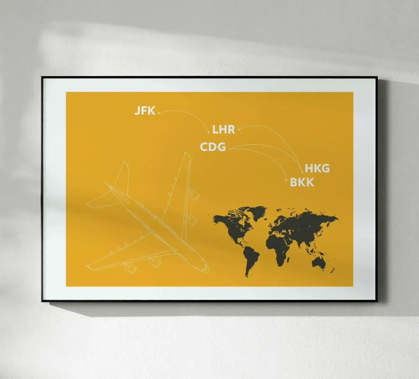 Landing plexiglas de Marc Schulthess