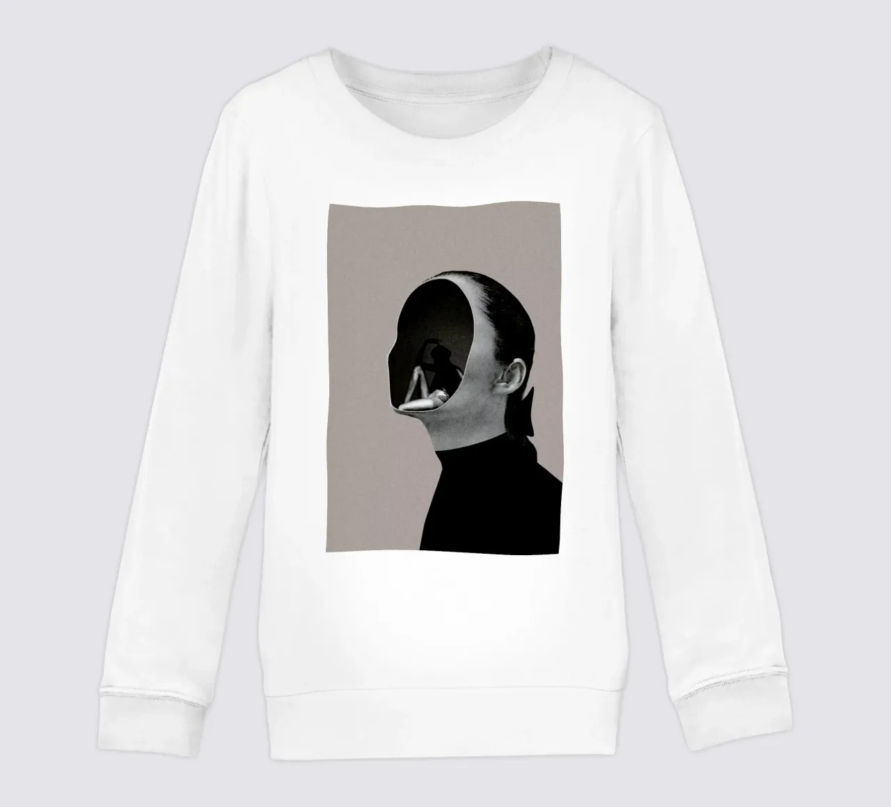 Self Care kids sweatshirt by Maarten Léon