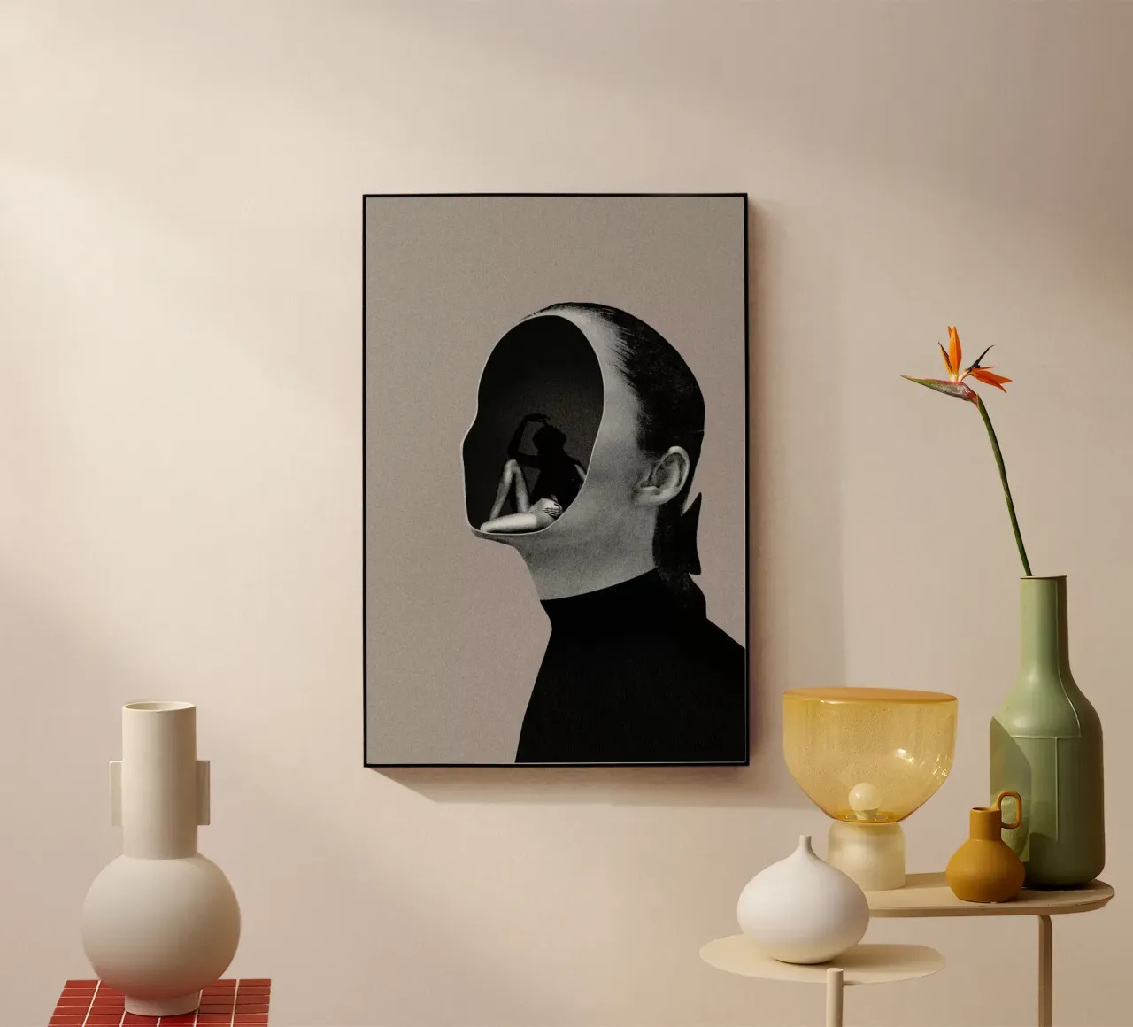 Self Care plexiglass da Maarten Léon