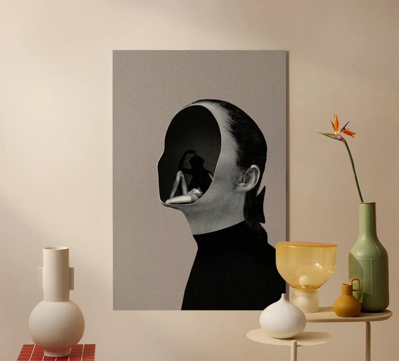 Self Care plexiglass da Maarten Léon