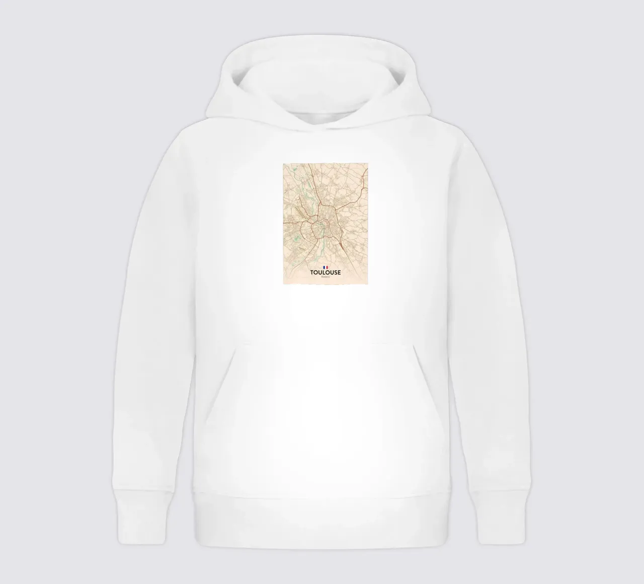 Toulouse FR kids hoodie by Jacob W MICKELSON