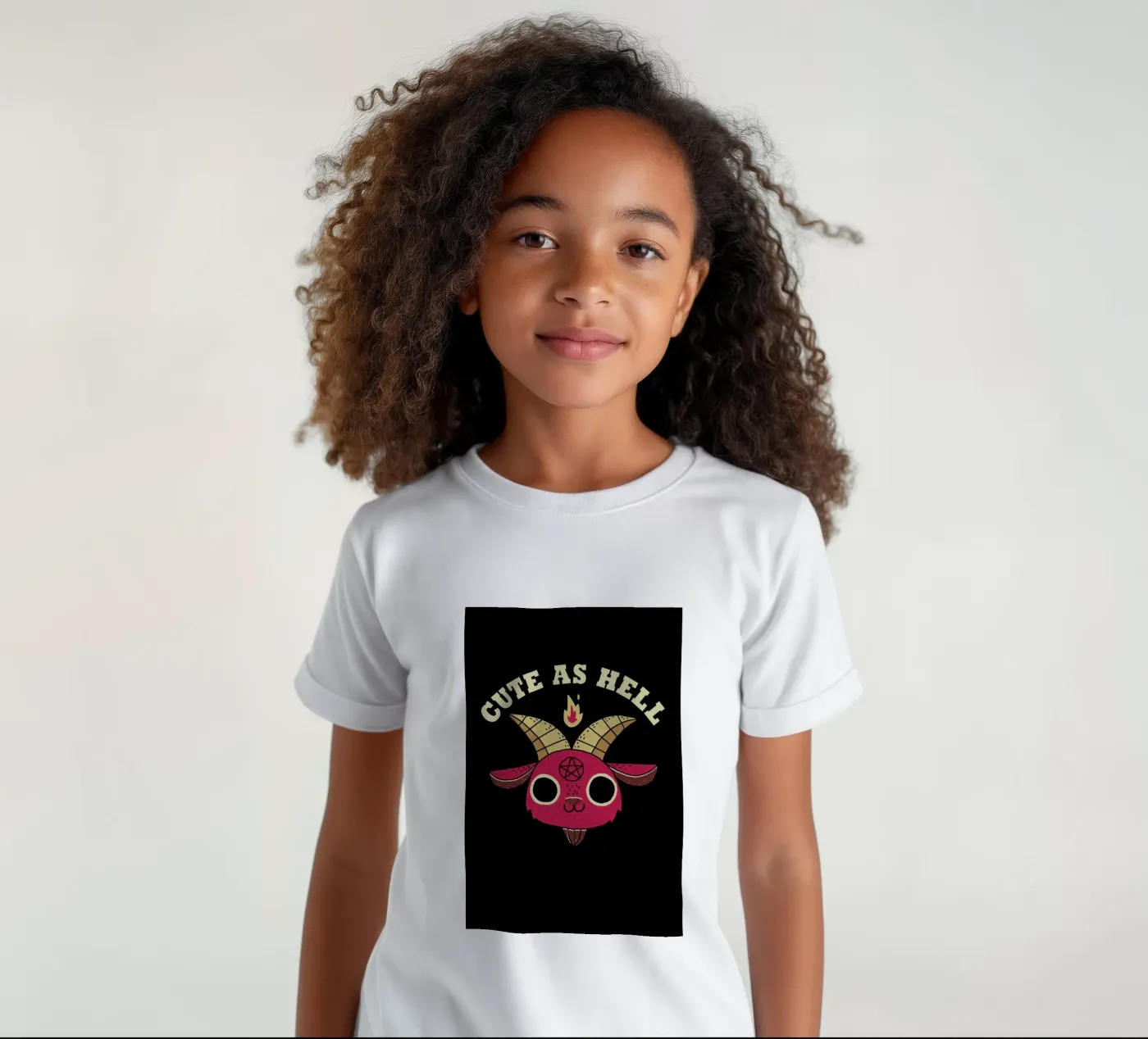 Cute As Hell t-shirt bambini da DinoMike