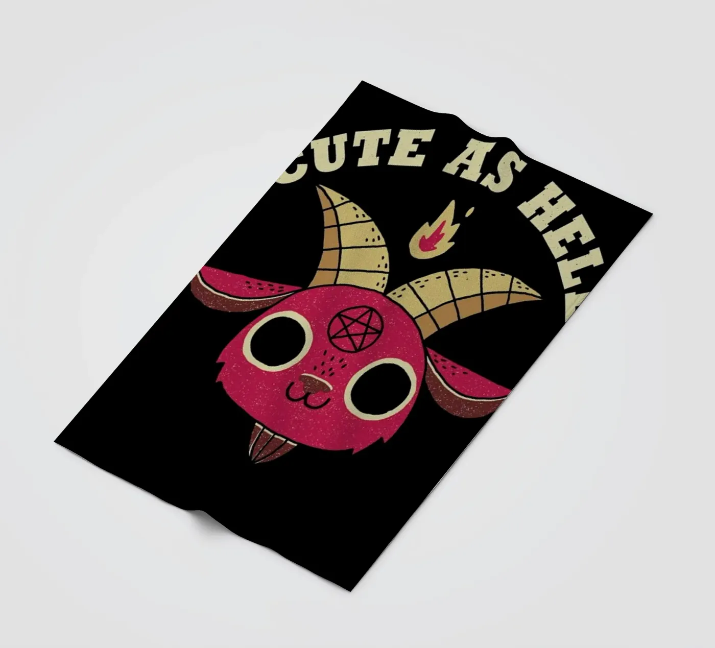 Cute As Hell fleecedeken van DinoMike