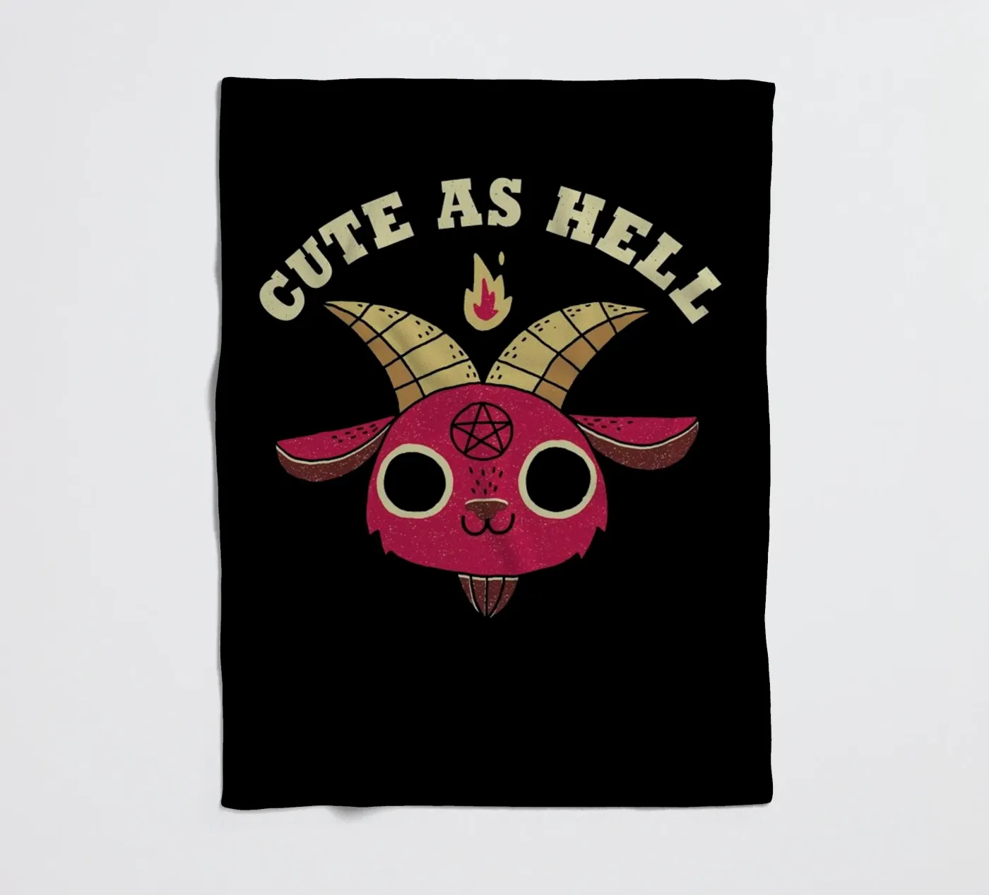 Cute As Hell Fleecedecke von DinoMike