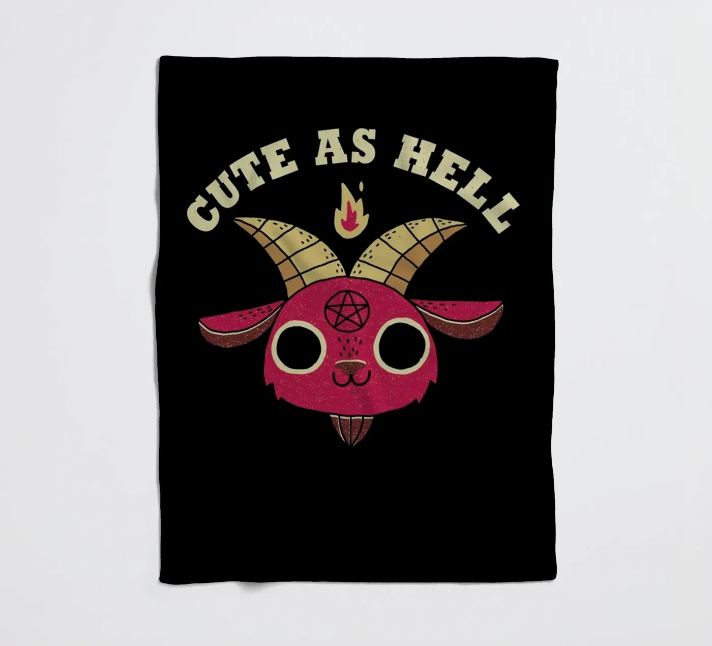 Cute As Hell fleecedeken van DinoMike