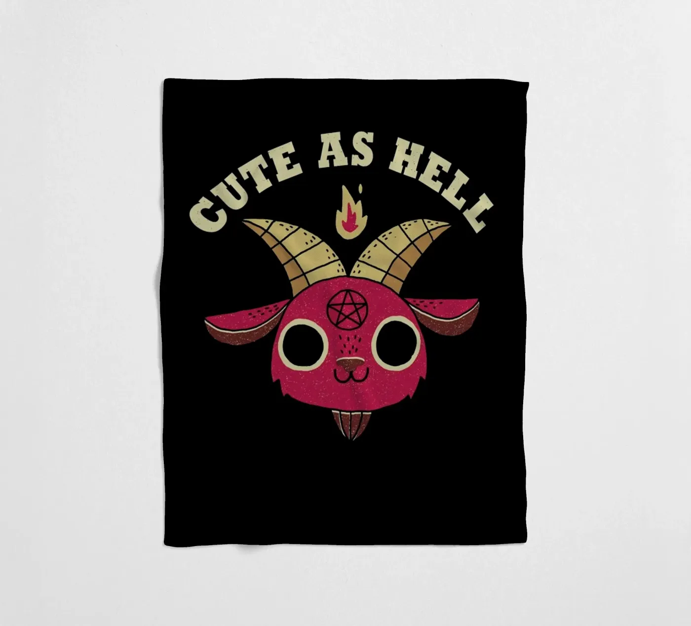 Cute As Hell Fleecedecke von DinoMike