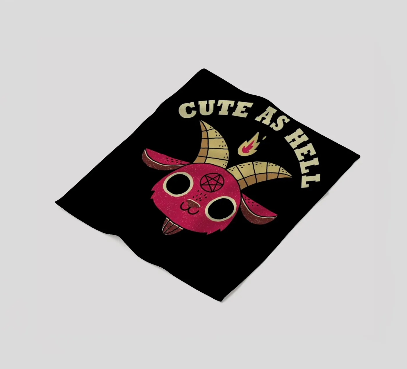 Cute As Hell fleecedeken van DinoMike